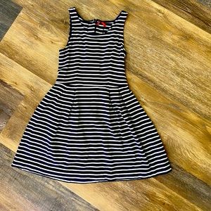 Red Camel blue and white sprite mini dress